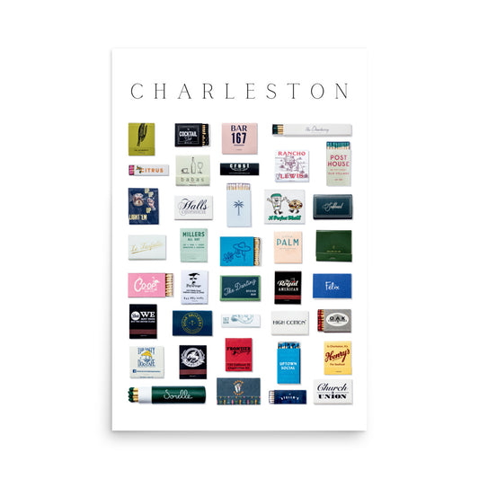 Charleston Matchbox Print