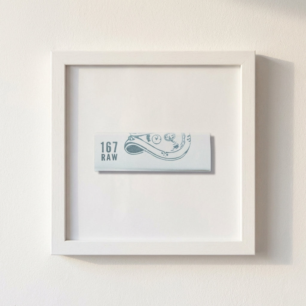 167 Raw Framed Print