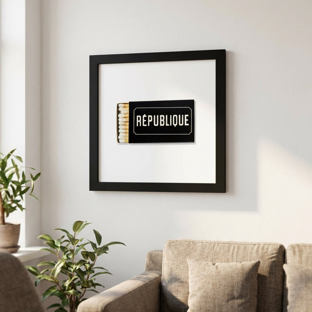 Republique Framed Print