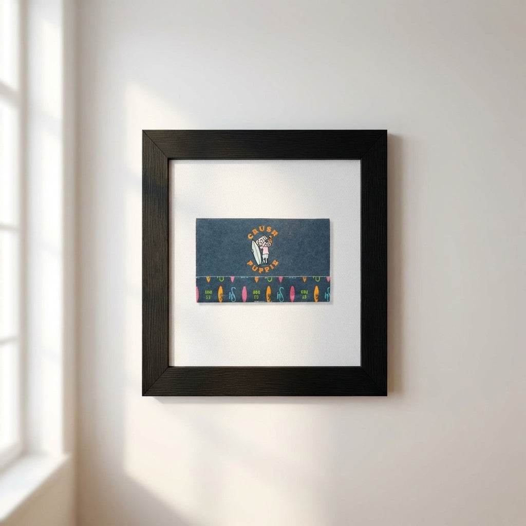 High-resolution view of Sharehouse framed print in a minimalist gallery with natural light and a neutral textured wall.